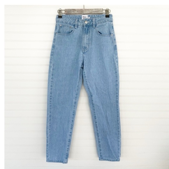Princess Polly High Rise Blue Jeans - Picture 1 of 6